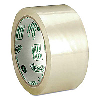 Duck Commercial Grade Packaging Tape, 3" Core, 1.88" x 54.6 yds, Clear (DUC07567RL)