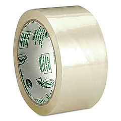 Duck Commercial Grade Packaging Tape, 3" Core, 1.88" x 54.6 yds, Clear (DUC07567RL)
