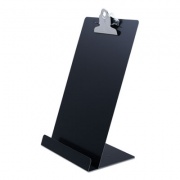 Saunders Free Standing Clipboard and Tablet Stand, 1" Clip Capacity, Memo Size: Holds 6 x 9 Sheets, Black (22530)