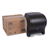 Tork Hand Towel Dispenser, Electronic, 11.78 x 9.12 x 14.39, Translucent Smoke (TRK86ECO)