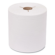 Tork Advanced Hand Towel Roll, Notched, 1-Ply, 8 x 10, White, 6 Rolls/Carton (TRK8031050)