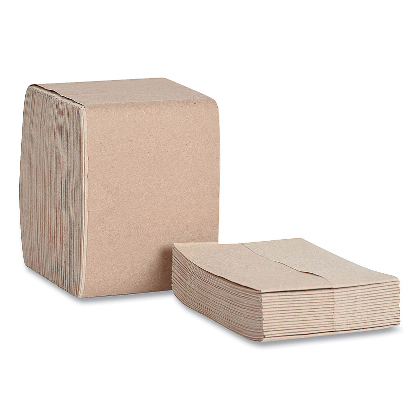 Tork Xpressnap Fit Interfold Dispenser Napkins, 1-Ply, 6.5 x 8.39, Natural, 240/Pack, 36 Packs/Carton (506700)