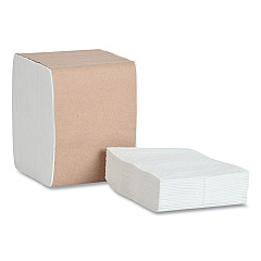 Tork Xpressnap Fit Interfold Dispenser Napkins, 1-Ply, 6.5 x 8.39, White, 240/Pack, 36 Packs/Carton (TRKDX500)