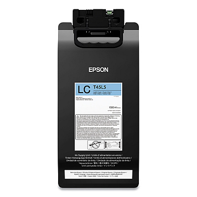 Epson T45L520 UltraChrome GS3 Ink, 1,500 mL, Light Cyan