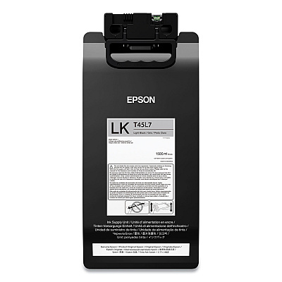 Epson T45L720 UltraChrome GS3 Ink, 1,500 mL, Light Black