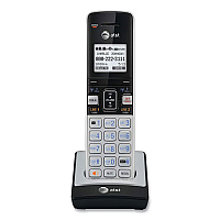 AT&T TL86003 Cordless Telephone Handset for the TL86103 System, Silver/Black