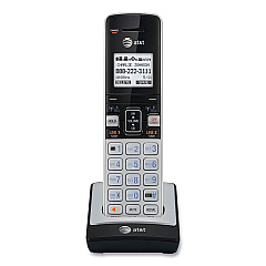 AT&T TL86003 Cordless Telephone Handset for the TL86103 System, Silver/Black