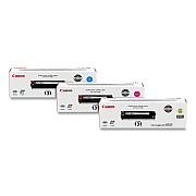Canon 2392928 (CRG-131) Toner, 1,500 Page-Yield, Cyan/Magenta/Yellow (CNMCART131BNDL)