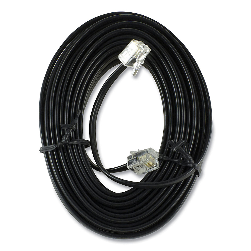 Power Gear Line Cord, Plug/Plug, 25 ft, Black (PWG76580999)
