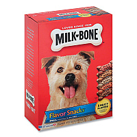 Milk-Bone Small Sized Dog Biscuits, Bacon; Beef; Chicken; Sausage; Turkey, 60 oz (SMU82239)