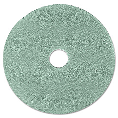 3M Ultra High-Speed Floor Burnishing Pads 3100, 19" Diameter, Aqua, 5/carton (MMM08752)