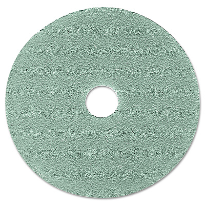 3M Ultra High-Speed Floor Burnishing Pads 3100, 19" Diameter, Aqua, 5/carton (MMM08752)