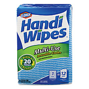 Clorox Handi Wipes, 21 X 11, Blue, 36 Wipes/pack, 4 Packs/carton (CLO78225)