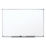 3M Porcelain Dry Erase Boards, Widescreen, 72 x 48, White Surface, Aluminum Frame (DEP7248A)