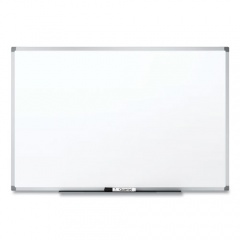 Quartet Melamine Whiteboard, 72 x 48, White Surface, Silver Aluminum Frame (85343)