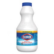 Clorox Regular Bleach with CloroMax Technology, 24 oz Bottle, 12/Carton (32251)