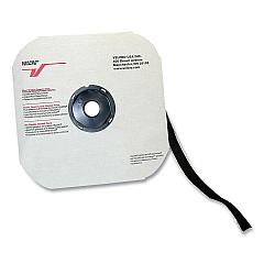 Sticky Back Loop Fastener, Velcro 0.75" x 900", Black (VEK90917)