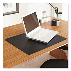 ES Robbins Natural Origins Desk Pad, Matte Finish, 36 x 20, Black (ESR120758)