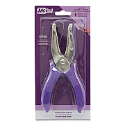 McGill 15-Sheet Medium-Duty One-Hole Punch, Diamond Shape, Chrome (AVTMCG52300C)