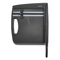 X-ACTO 10-Sheet Guillotine Trimmer, 10 Sheets, 12" Cut Length, Plastic Base, 13 x 13 (EPI26232)