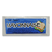 Flavor Fresh Condiment Packets, Mayonnaise, 0.32 oz Packet, 200/Carton (FLV80005)