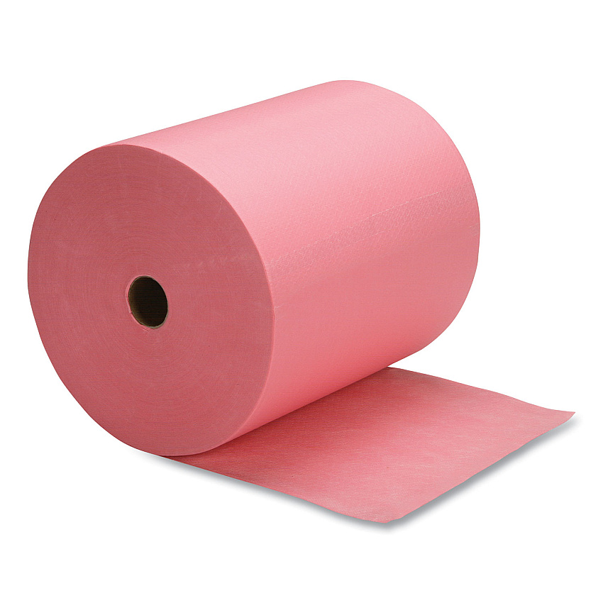 AbilityOne 7920014910668, SKILCRAFT Industrial Shop Towels, 12.5 x 13.4, Red, 475 Towels/Roll