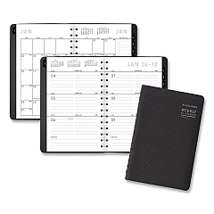 AT-A-GLANCE Contemporary Weekly/Monthly Planner, Open-Block Format, 8.5 x 5.5, Graphite Cover, 12-Month (Jan to Dec): 2026 (70100X45)