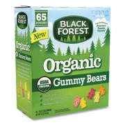 Black Forest Organic Gummy Bears, 0.8 oz Pouch, 65 Pouches/Carton, Delivered in 1-4 Business Days (22000556)