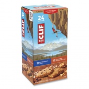 CLIF Bar Energy Bar, Chocolate Chip/Crunchy Peanut Butter, 2.4 oz, 24/Box, Delivered in 1-4 Business Days (22000438)