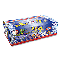 Kisko Giant Freezies, 6 Assorted Flavors, 5.5 oz Sleeve, 50 Sleeves/Box (GRR20900477)