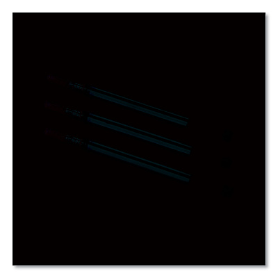 AbilityOne 7510016849430, SKILCRAFT VISTA Gel Ink Pen Refill, Bold Conical Tip, Red Ink, 3/Pack