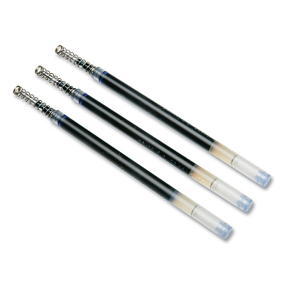 AbilityOne 7510016849431, SKILCRAFT VISTA Gel Ink Pen Refill, Bold Conical Tip, Blue Ink, 3/Pack