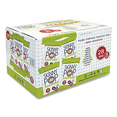 SkinnyPop Popcorn Popcorn, Original, 0.65 oz Bag, 24/Carton (GRR22000408)