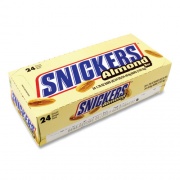Snickers Almond Bar, 1.76 oz Bar, 24 Bars/Box, Ships in 1-3 Business Days (20902448)
