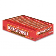 100 GRAND Chocolate Candy Bars, Full Size, 1.5 oz, 36/Carton, Delivered in 1-4 Business Days (20900160)
