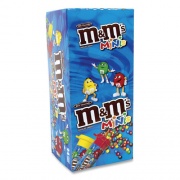 M & M's Milk Chocolate Mini Tubes, 1.08 oz, 24 Tubes/Box, Delivered in 1-4 Business Days (20900061)