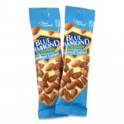 Blue Diamond Roasted Salted Almonds, 1.5 oz Tube, 12 Tubes/Carton, Ships in 1-3 Business Days (22000735)