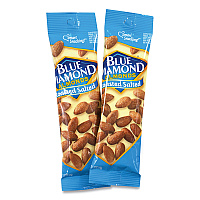 Blue Diamond Roasted Salted Almonds, 1.5 oz Tube, 12 Tubes/Carton (GRR22000735)