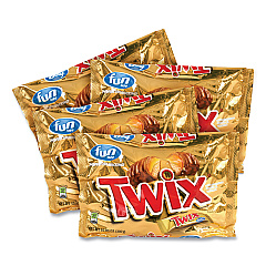 Twix Cookie Bars, Fun Size, 10.83 oz Bag, 4 Bags/Box (GRR20900467)