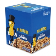 Planters Salted Cashews, 1.5 oz Packs, 18 Packs/Box, Delivered in 1-4 Business Days (20900626)