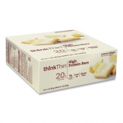 thinkThin High Protein Bars, Lemon Delight, 2.1 oz Bar, 10 Bars/Carton, Delivered in 1-4 Business Days (20902479)