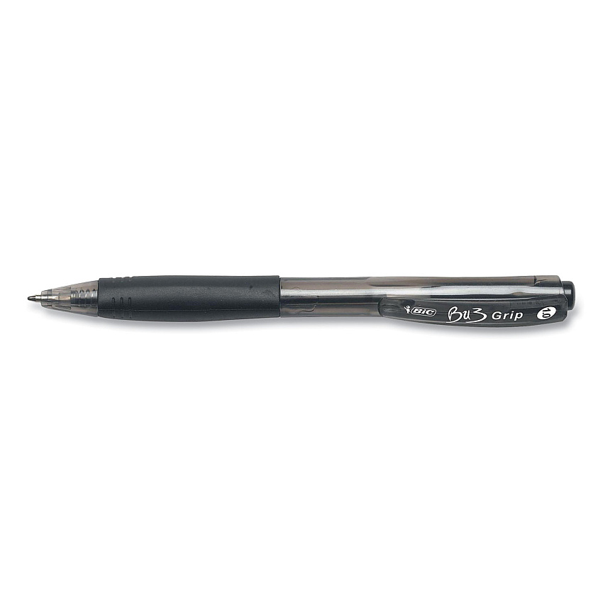 BIC BU3 Ballpoint Pen, Retractable, Medium 1 mm, Assorted Ink and Barrel Colors, 18/Pack (BICBU3P18AST)