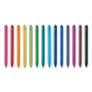 Paper Mate InkJoy Gel Pen, Retractable, Fine 0.5 mm, Assorted Ink and Barrel Colors, 14/Pack (PAP1988991)