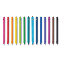 Paper Mate InkJoy Gel Pen, Retractable, Fine 0.5 mm, Assorted Ink and Barrel Colors, 14/Pack (PAP1988991)