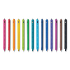 Paper Mate InkJoy Gel Pen, Retractable, Fine 0.5 mm, Assorted Ink and Barrel Colors, 14/Pack (PAP1988991)