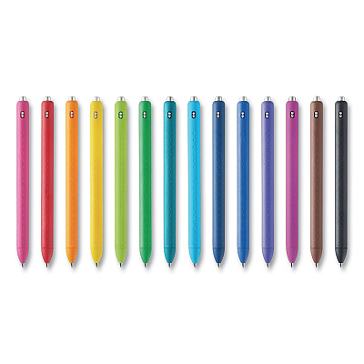 Paper Mate InkJoy Gel Pen, Retractable, Fine 0.5 mm, Assorted Ink and Barrel Colors, 14/Pack (PAP1988991)