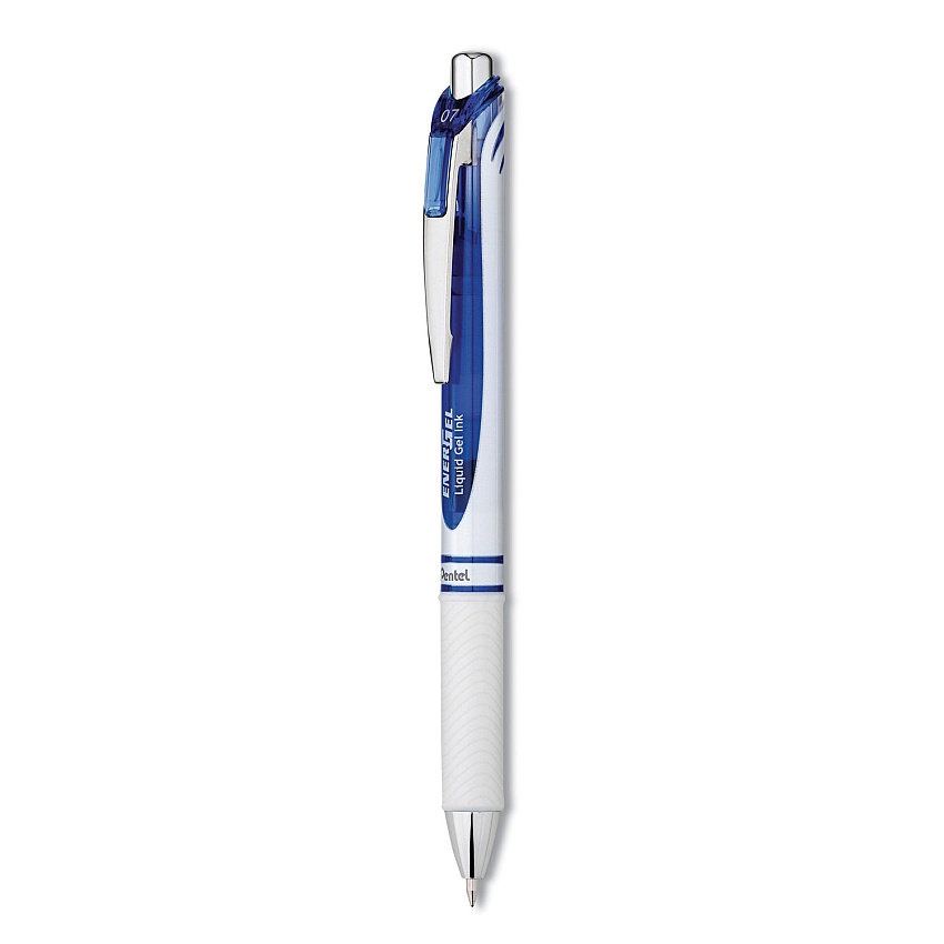 Pentel EnerGel RTX Gel Pen, Retractable, Medium 0.7 mm, Three Assorted Ink and Barrel Colors, 3/Pack (PENBL77WBPS3M1)