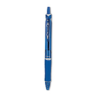 Pilot Acroball Colors Advanced Ink Hybrid Gel Pen, Retractable, Medium 1 mm, Blue Ink, Translucent Blue/Blue Barrel, Dozen (PIL31811)