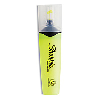 Sharpie Clearview Tank-Style Highlighter, Yellow Ink, Chisel Tip, Yellow/Black/Clear Barrel, 3/Pack (SAN1904613)