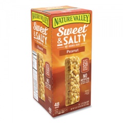 Nature Valley Granola Bars, Sweet and Salty Peanut, 1.2 oz Pouch, 48/Box, Delivered in 1-4 Business Days (22000449)